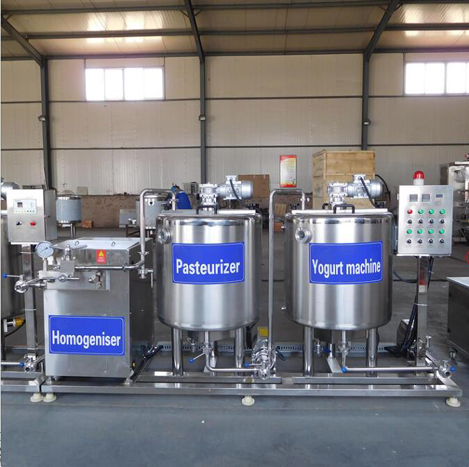 a small scale milk pasteurizer and homogenizer