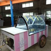 mobile ice cream cart