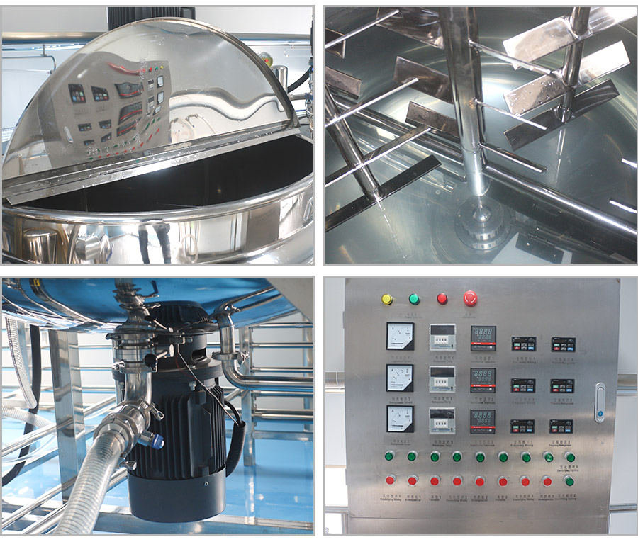 Small agitator tank for liquid detergents The best of the milk